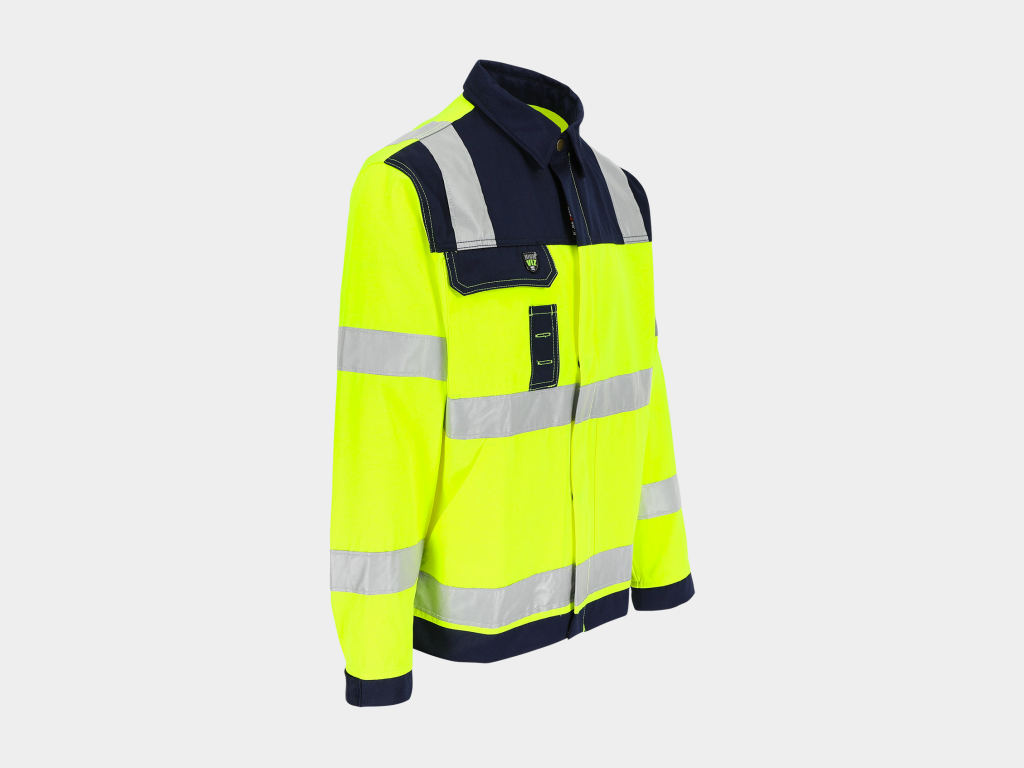 Hydros High Viz Veste bleu marine-jaune 2.png