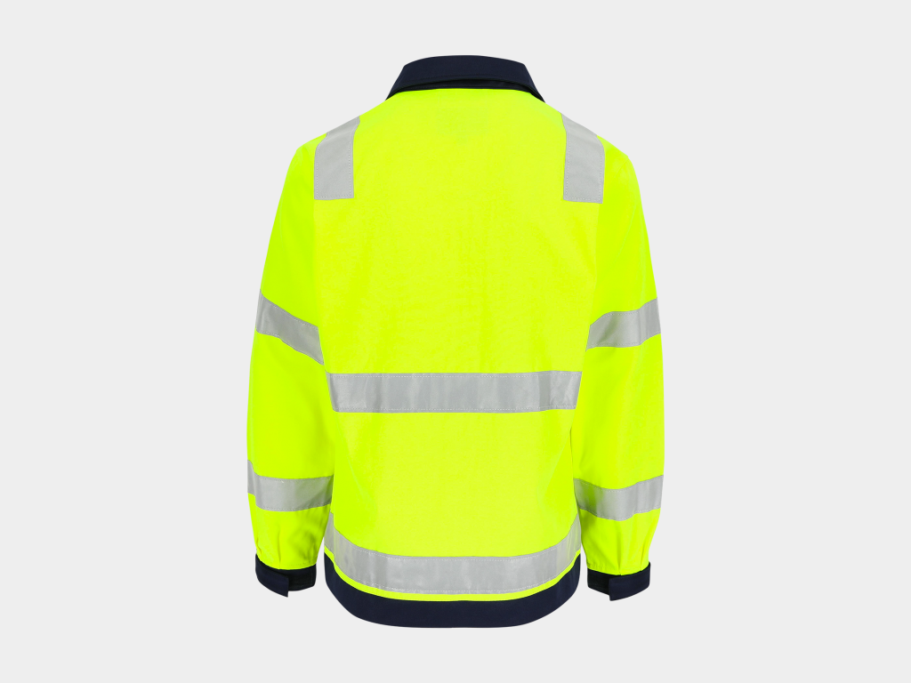 Hydros High Viz Veste bleu marine-jaune 7.png