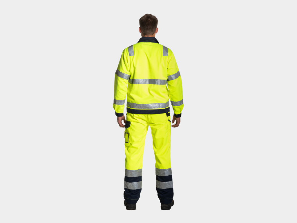 Hydros High Viz Veste bleu marine-jaune 10.png