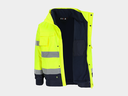 Tarvos High Viz Veste bleu marine-jaune 5.png