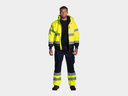Tarvos High Viz Veste bleu marine-jaune 11.png