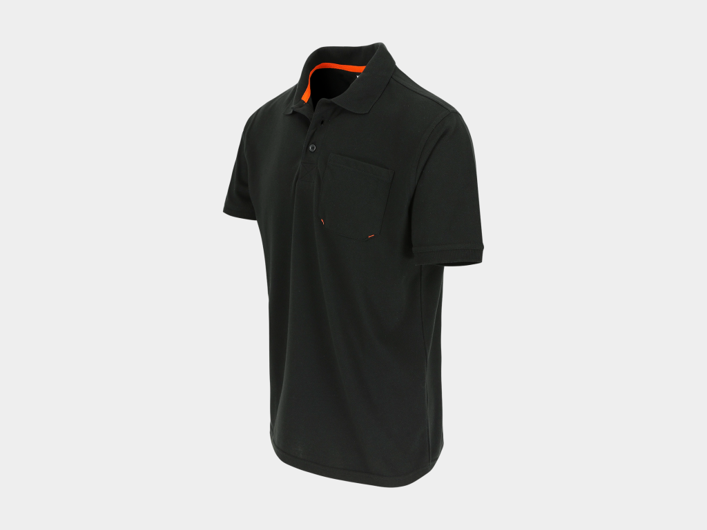 Leo Polo Manches Courtes noir 3.png