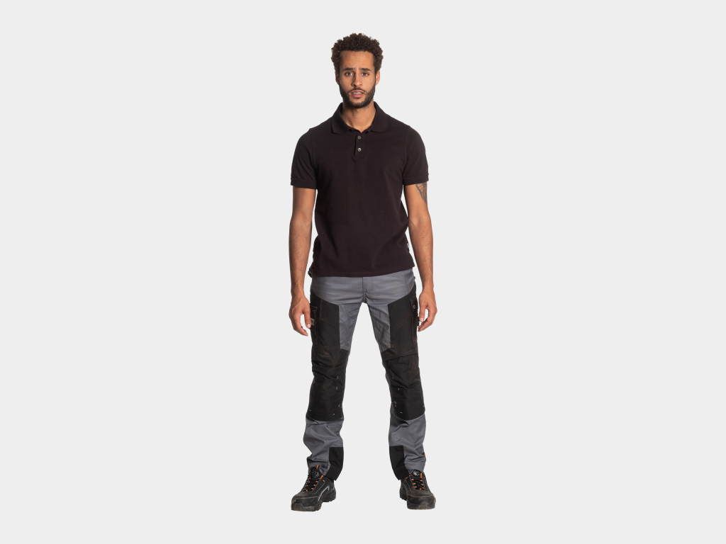 Levi Polo Manches Courtes noir 5.png