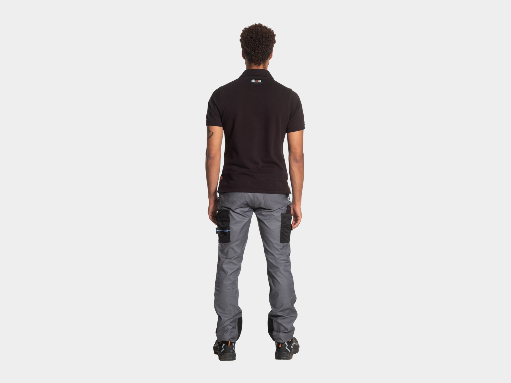 Levi Polo Manches Courtes noir 6.png