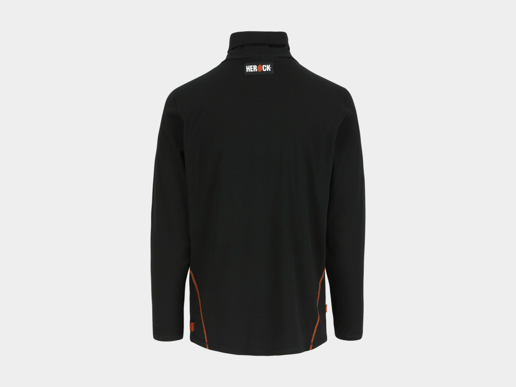 Lotis T-Shirt Col Roulé Manches Longues noir 4.png