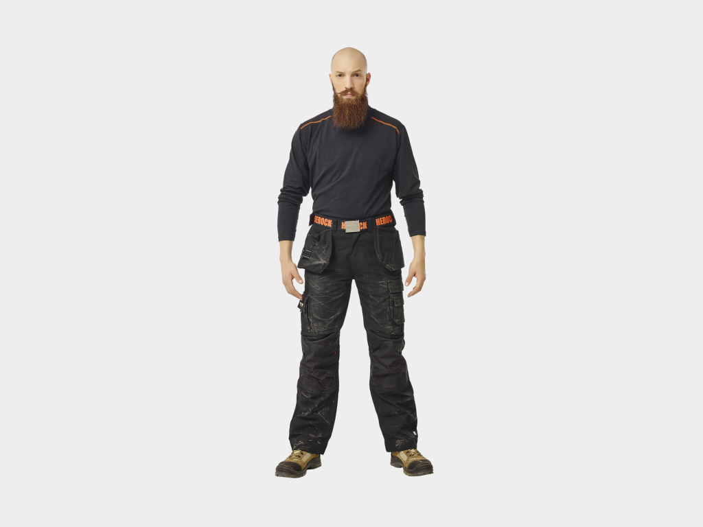 Lotis T-Shirt Col Roulé Manches Longues noir 5.png