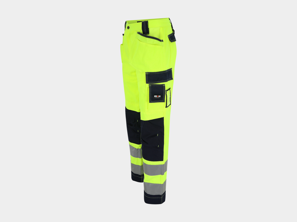 Styx High Viz Pantalon jaune fluo-bleu marine 2.png