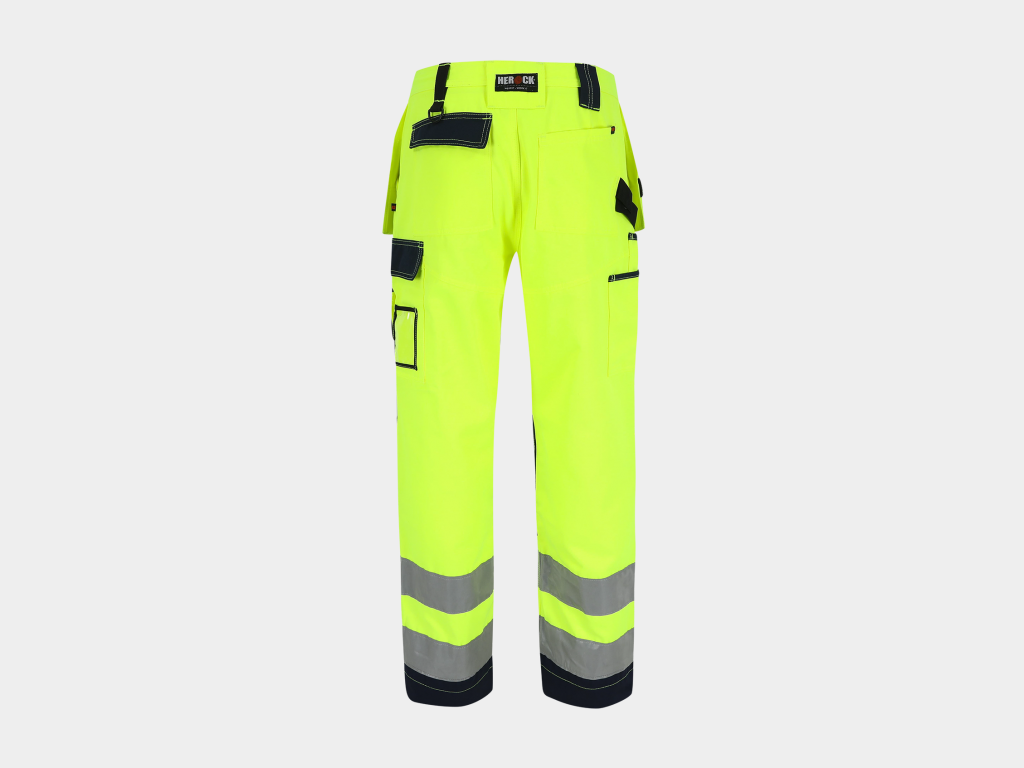 Styx High Viz Pantalon jaune fluo-bleu marine 4.png