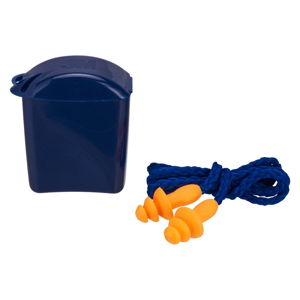 Bouchons d'Oreille à Cordelettes 3M Avec Boite de Stockage