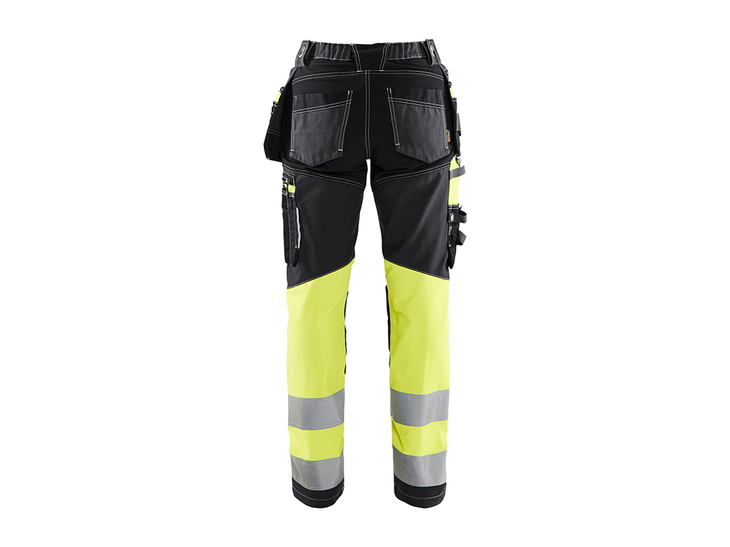 Pantalon Haute-Visibilité Stretch Femme noir-jaune fluo 2.jpg
