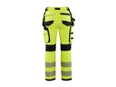 Pantalon Stretch 4D Haute-Visibilité Femme jaune fluo-noir 2.jpg