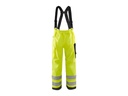 Pantalon de Pluie à Bretelles Haute-Visibilité Niveau 2