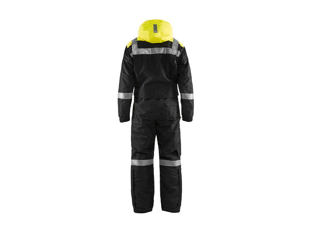 Combinaison Hiver Manches Longues à Capuche Détails Fluo 6787