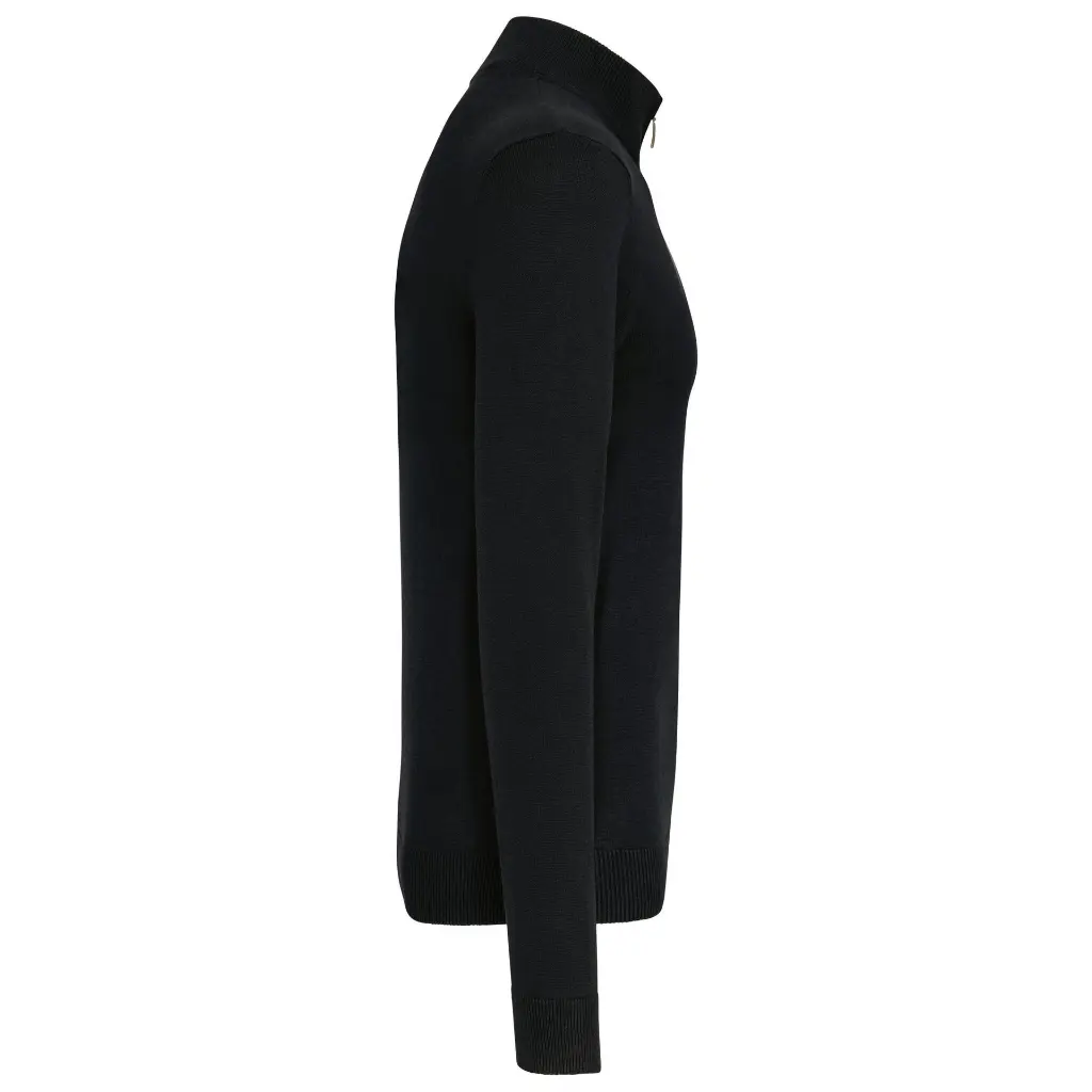 K970  - Pull 1_4 Zip Homme noir 3.webp