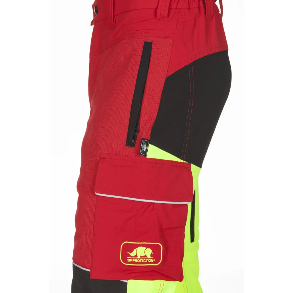 Pantalon Anticoupure Samourai rouge 3.webp