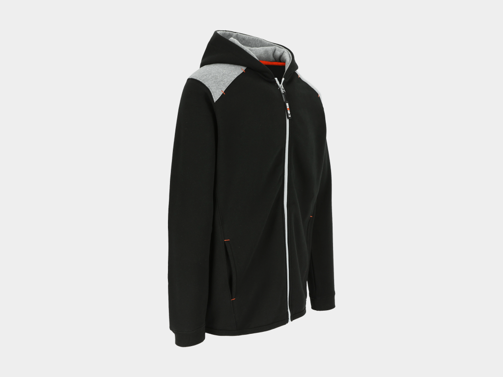 Juno Sweater Avec Capuchon noir 2.png