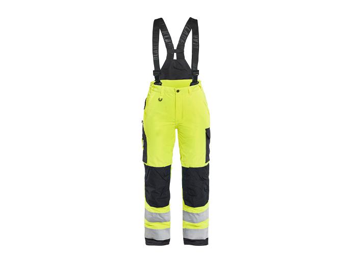 Pantalon Hiver Haute-Visibilité Femme 7885 (Jaune fluo/Noir, C34)