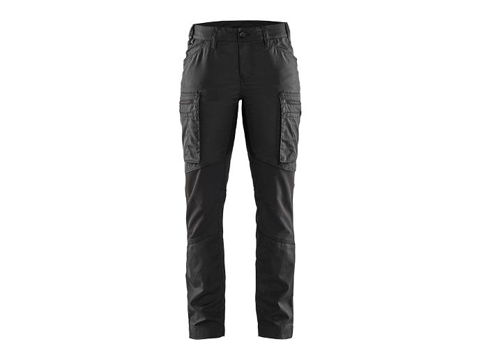 [715918459899C30] Pantalon Maintenance Stretch Femme 7159 (Noir, C30)