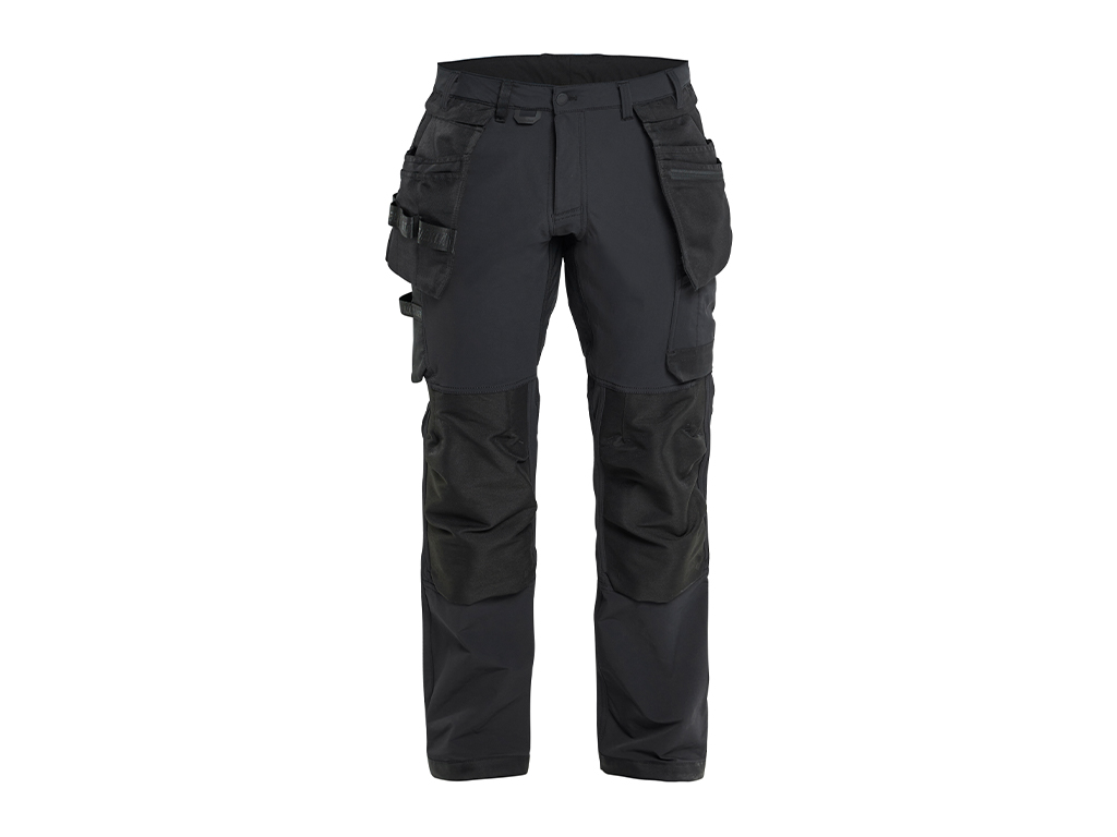 [172016459900C44] Pantalon Artisan Stretch 4D 1720 (Noir, C44)