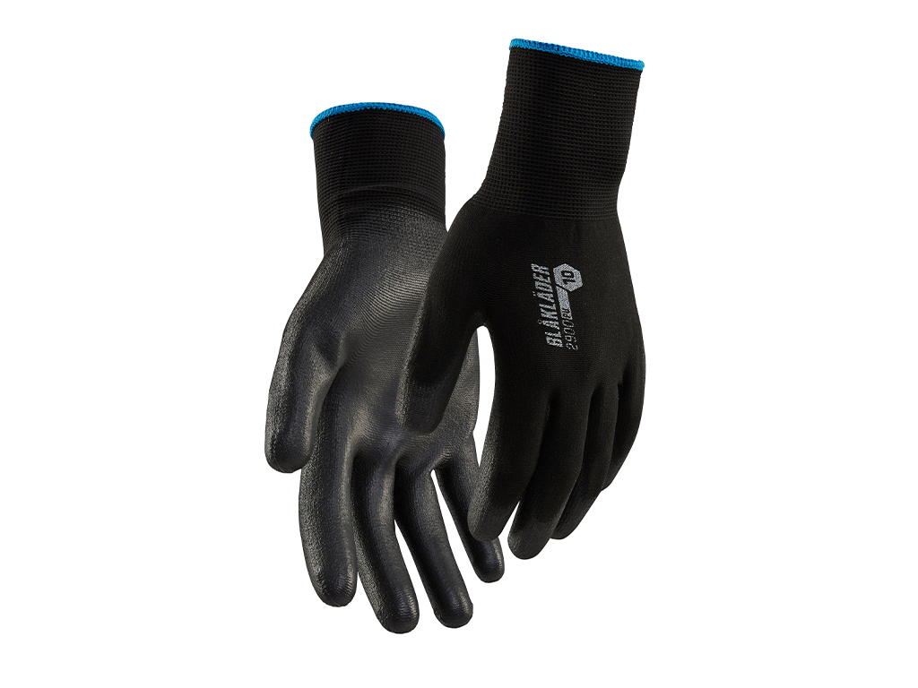 [2900145399006] Gants de Travail en PU Trempé 2900 (Noir, 6)