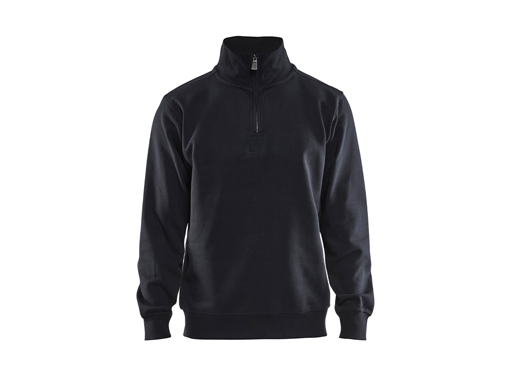 Sweat Col Camionneur 3365 (Noir, XS)