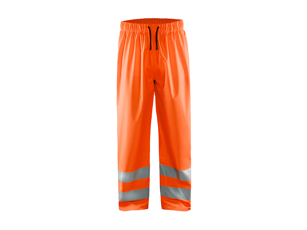 Pantalon de Pluie Haute-Visibilité Niveau 1 1384 (Orange fluo, XS)