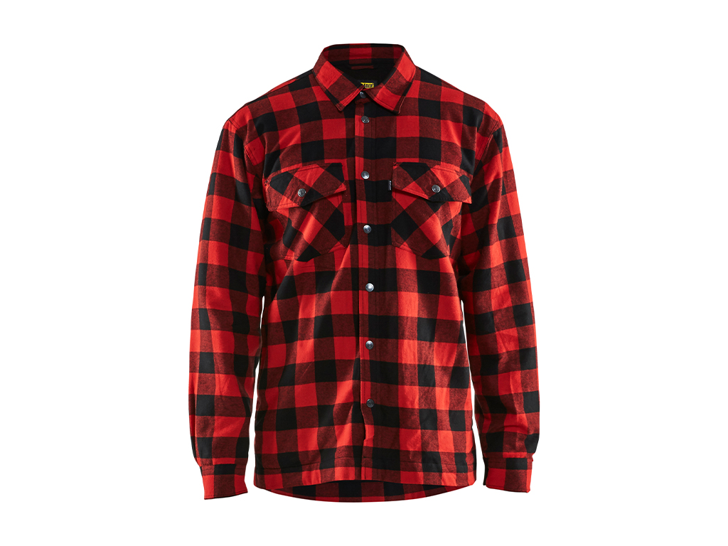 Chemise Flanelle Doublée 3225 (Rouge, S)