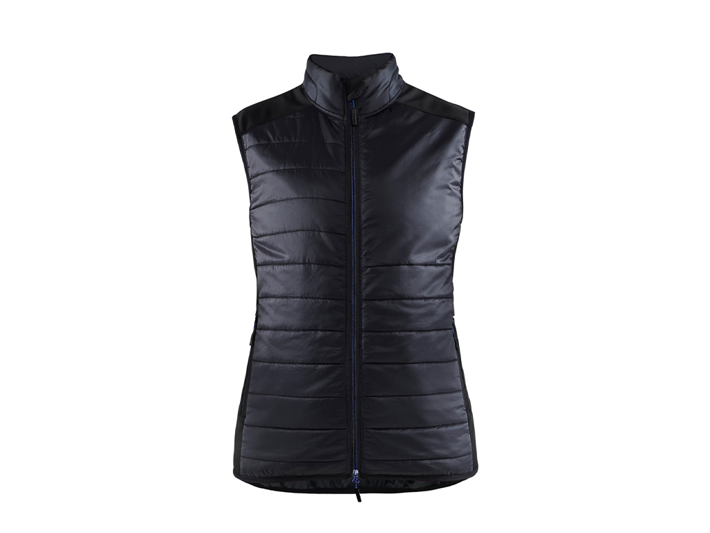 Gilet Doublé Femme 3864 (Noir, XS)