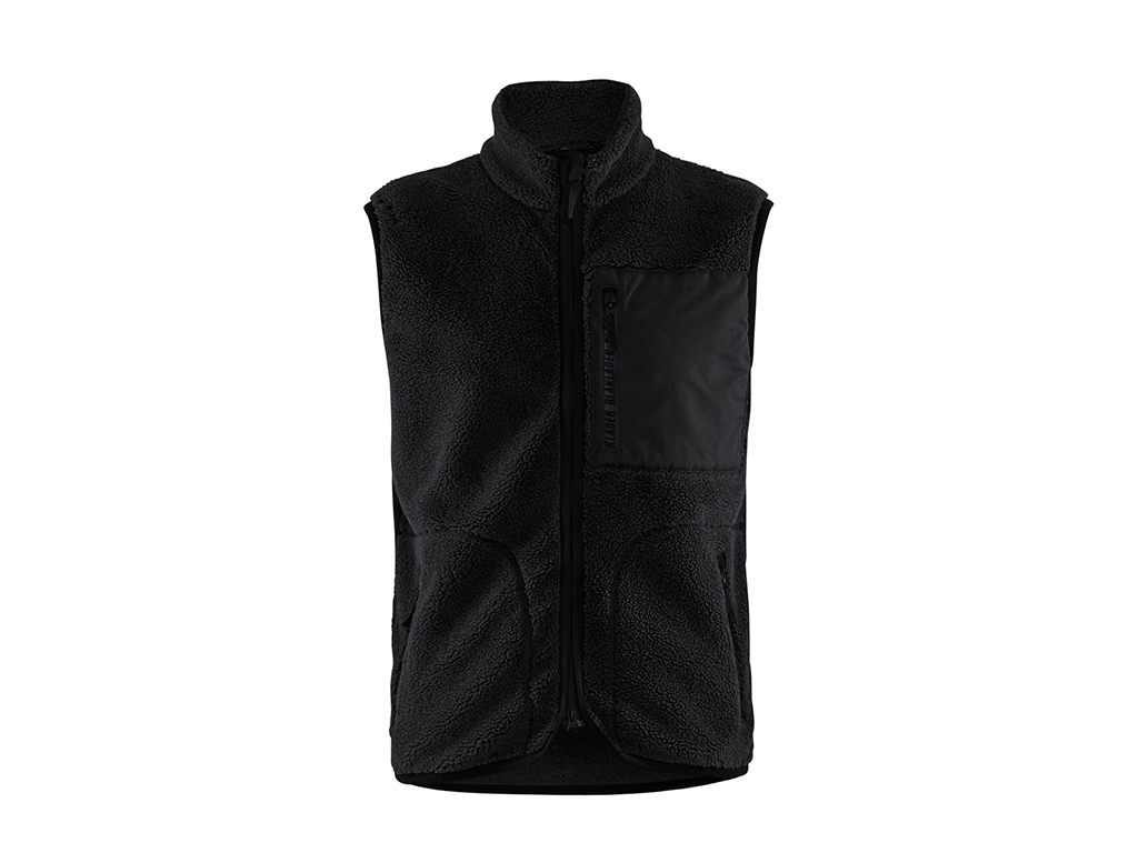 Gilet Polaire 3820 (Noir, XXS)