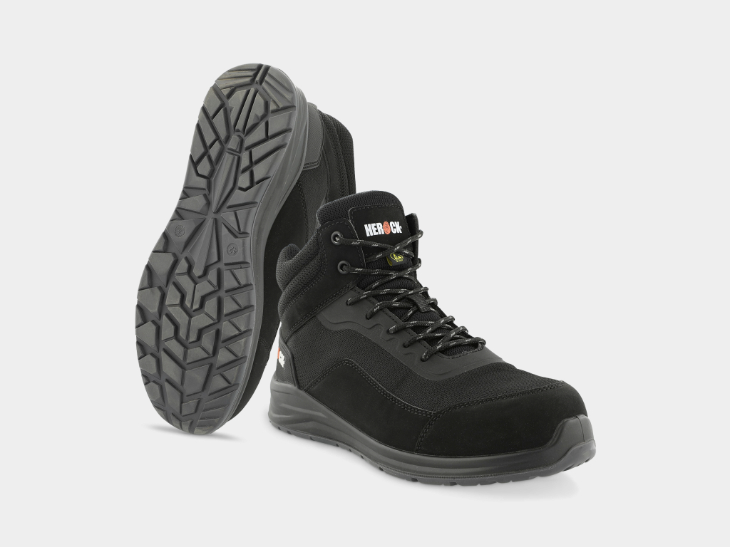 Leno S1PS SR FO ESD SC Baskets de Sécurité Hautes