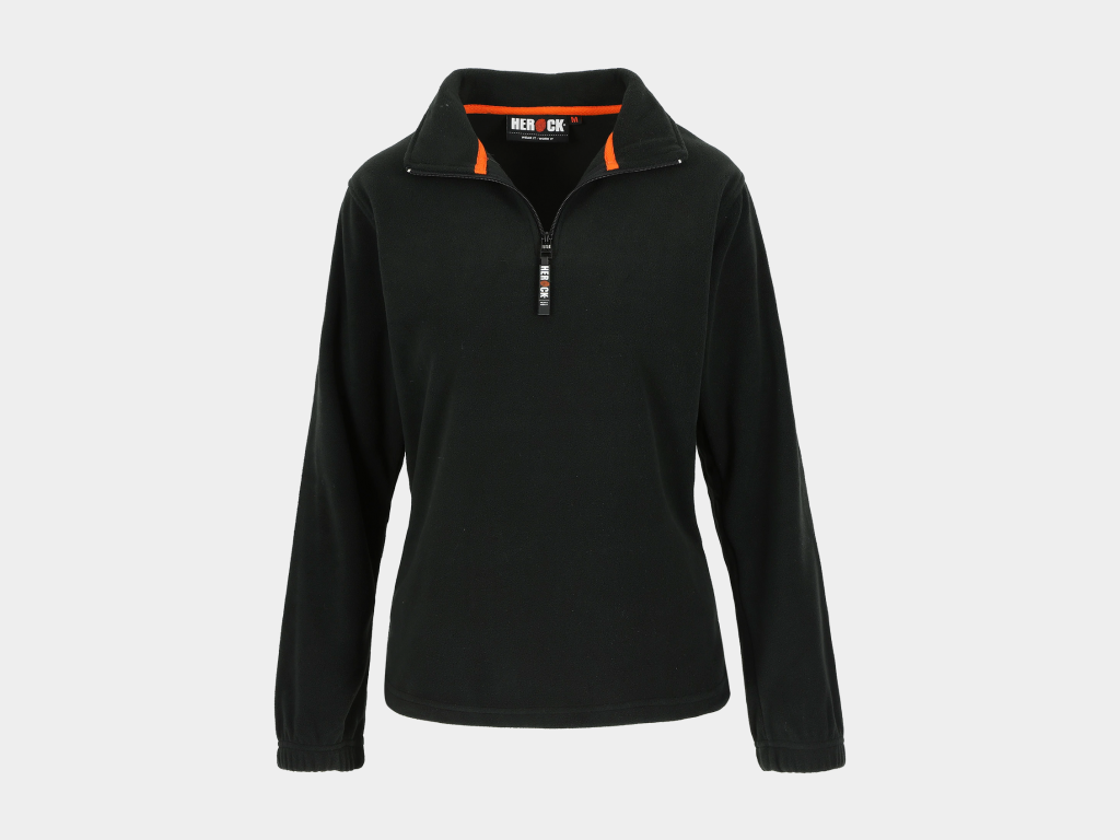 Aurora Fleece Sweater Femmes (Noir, XS)