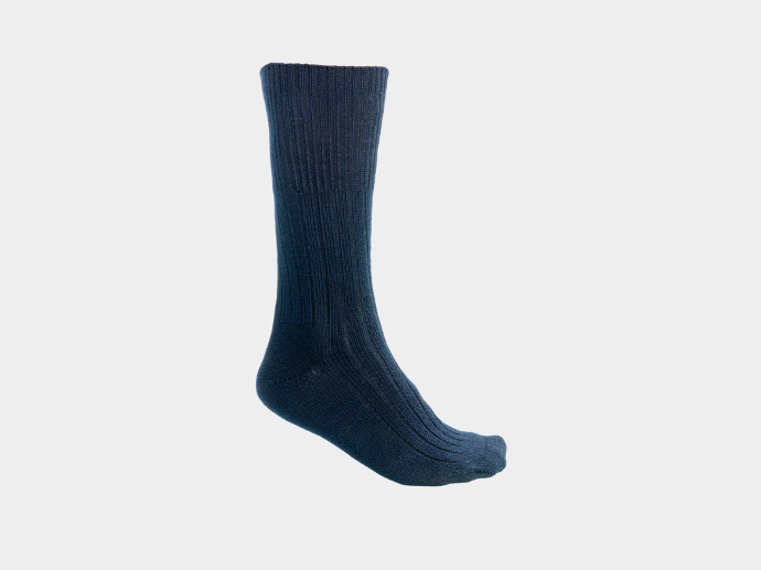 [21USK0901NY-41/42] Apis Chaussettes (Bleu marine, 41/42)