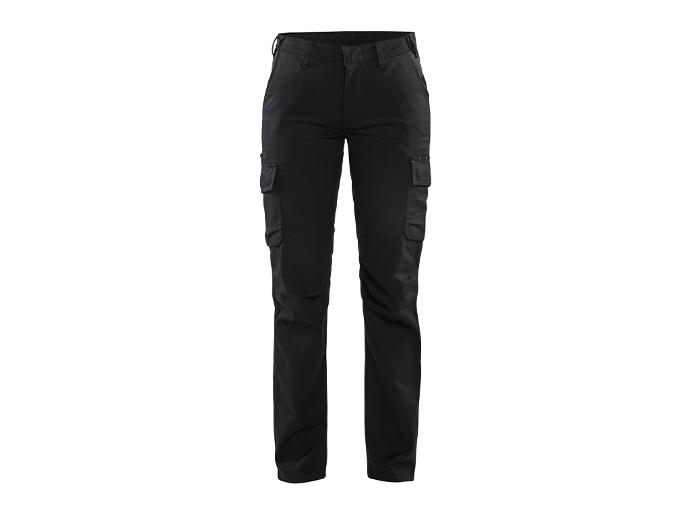 Pantalon Industrie Stretch 2D Femme 7144 (Noir, C32)