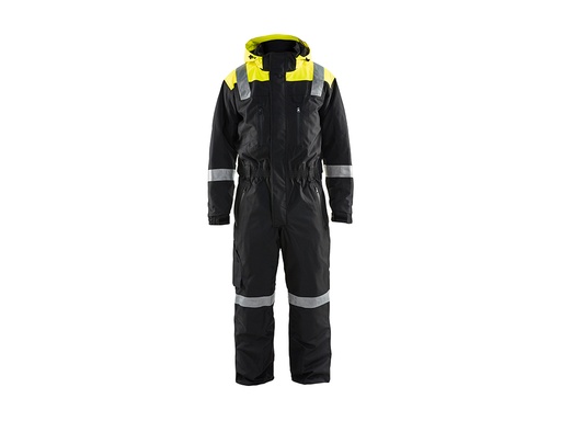 Combinaison Hiver Manches Longues à Capuche Détails Fluo 6787